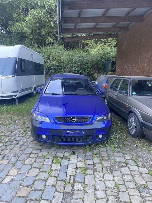 Usata Opel Astra 125 CV (91 kW) 2003 Argento Coupé