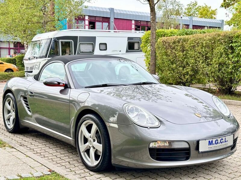 Grau Gebraucht 2008 Porsche Boxster Cabrio | 25.500 € (Fairer Preis) - Bild 1/4