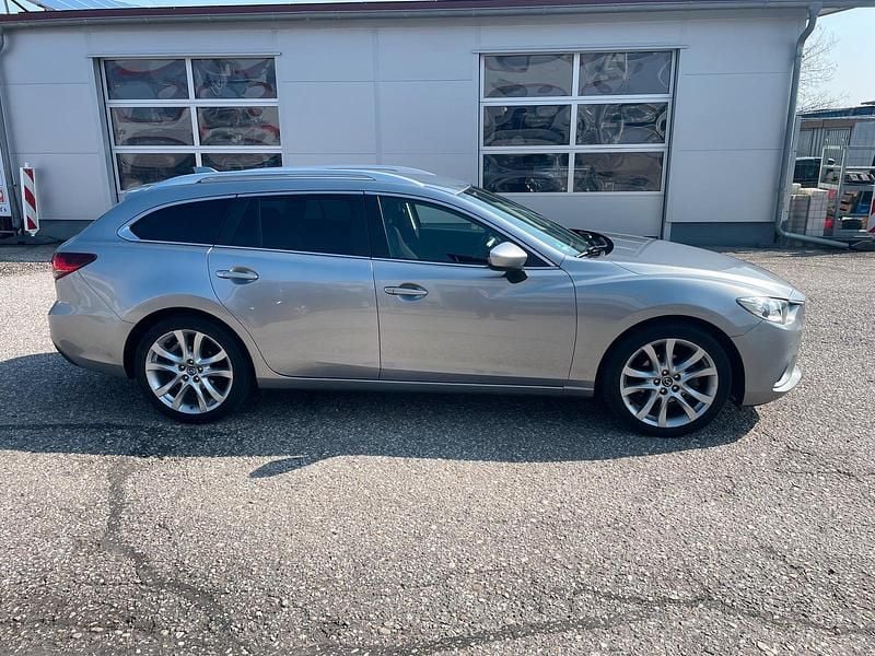 Gebraucht Mazda 6 Prime-Line 150 PS (110 kW) 2014 Grau Kombi