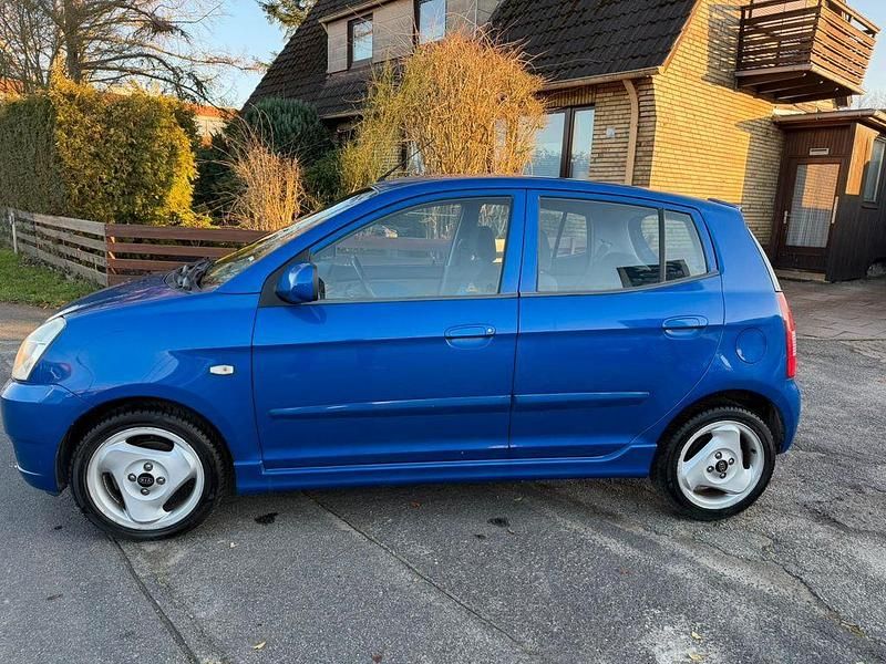 Gebraucht Kia Picanto EX 65 PS (47 kW) 2004 Blau Kleinwagen