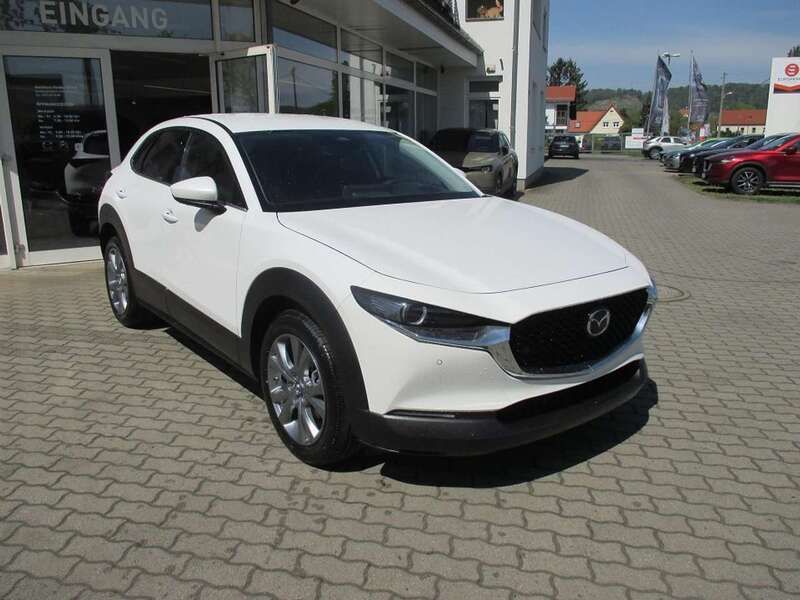 Snowflake white pearl Neu 2025 Mazda CX-30 Exclusive-Line SUV | 31.070 € - Bild 1/4