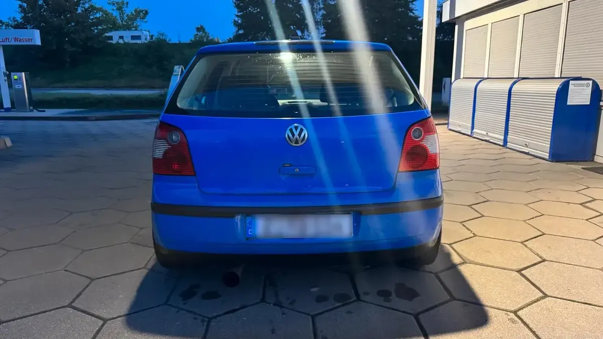 Gebraucht VW Polo 75 PS (55 kW) 2002 Blau Kleinwagen