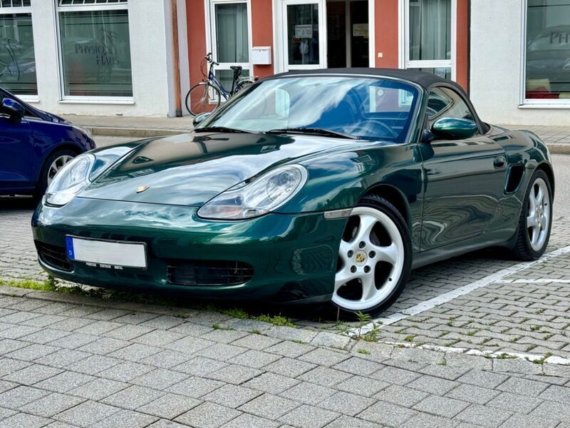 Grün Gebraucht 2000 Porsche Boxster Cabrio | 29.990 € - Bild 1/4