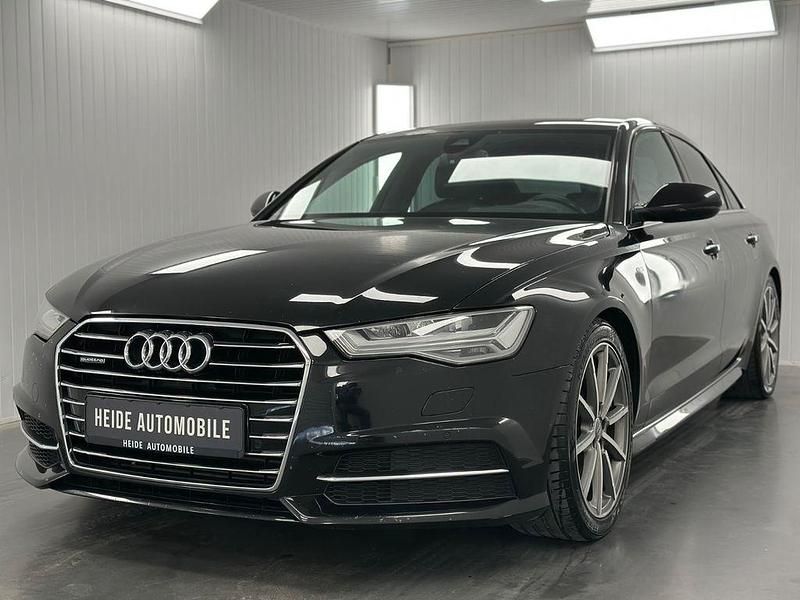 Mythosschwarz metallic Gebraucht 2016 Audi A6 S-Line Limousine | 21.950 € (Fairer Preis) - Bild 1/4