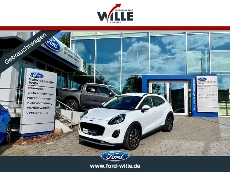 Weiß Gebraucht 2023 Ford Puma Gen-E Titanium SUV | 24.550 € (Fairer Preis) - Bild 1/4