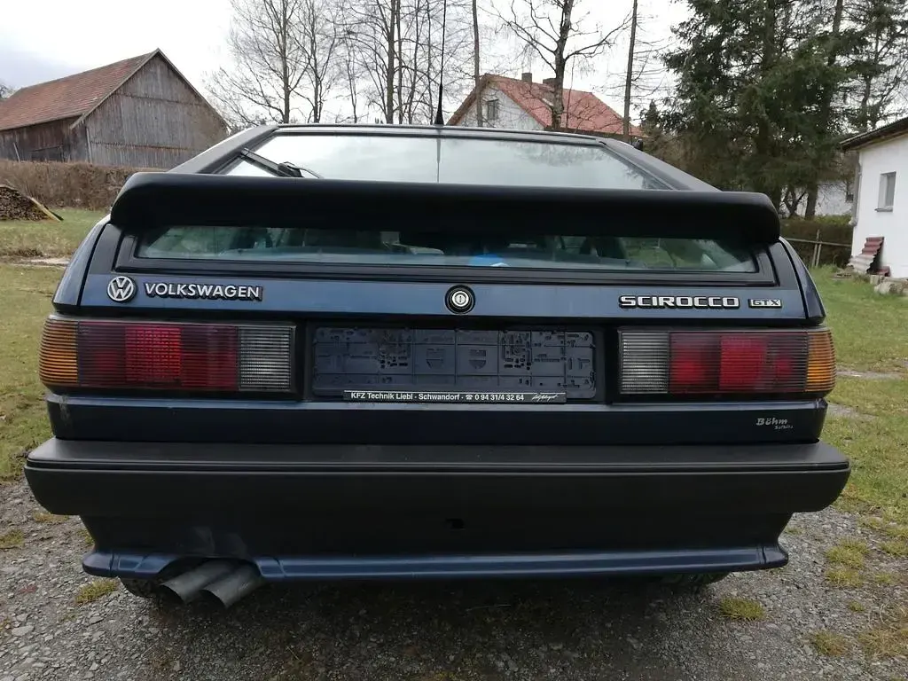 Gebraucht VW Scirocco GTX 129 PS (94 kW) 1987 Blau Coupé