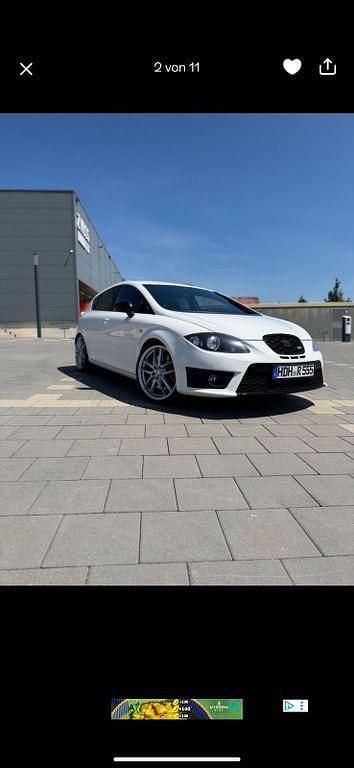 Weiß Gebraucht 2010 Seat Leon CUPRA Kleinwagen | 7.000 € - Bild 1/4
