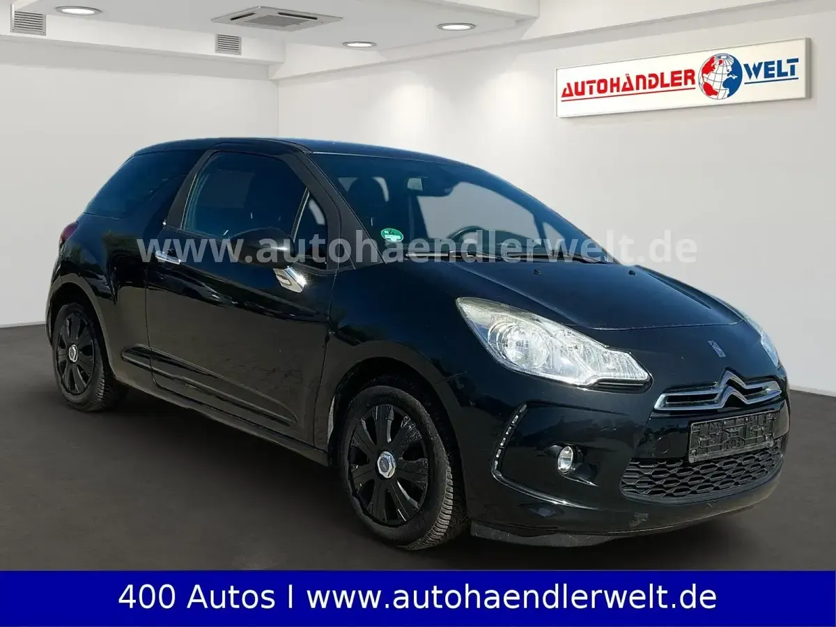 Gebraucht Citroën DS3 Exclusive 120 PS (88 kW) 2010 Schwarz Kleinwagen