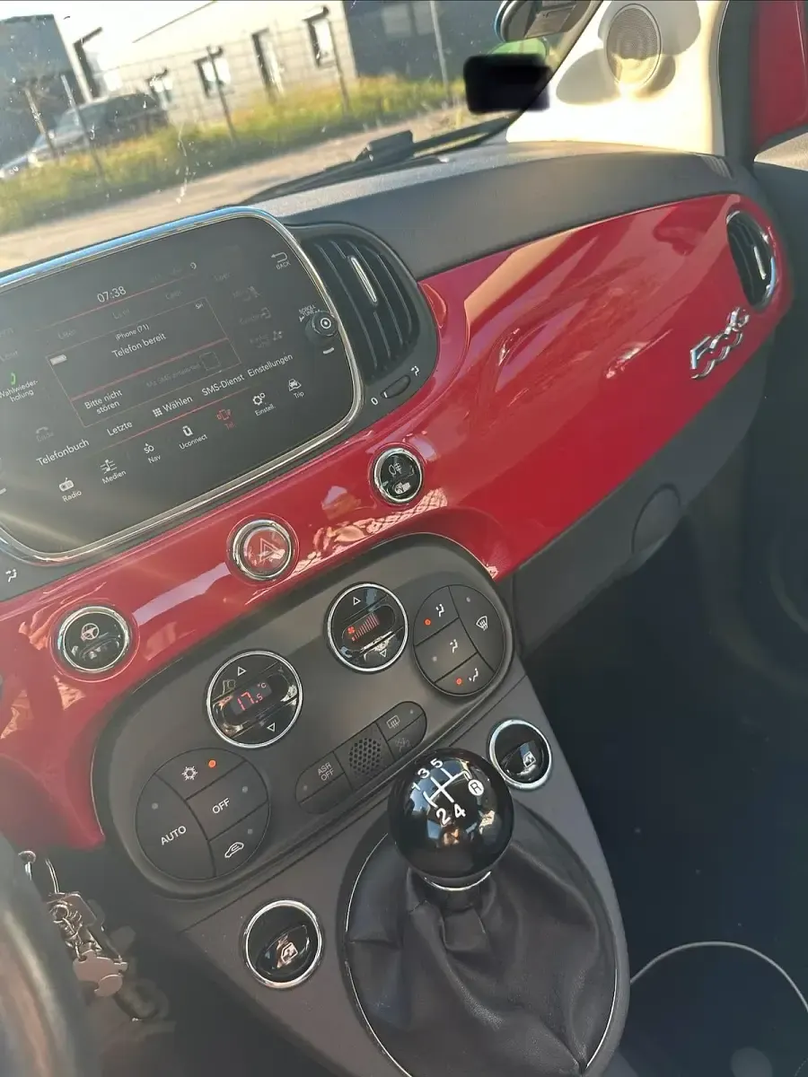 Gebraucht Fiat 500C 69 PS (50 kW) 2017 Rot Cabrio