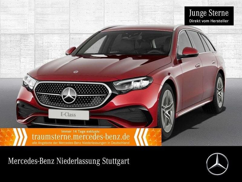 Manufaktur hyazinthrot Gebraucht 2024 Mercedes E300 AMG Kombi | 51.980 € (Guter Preis) - Bild 1/3