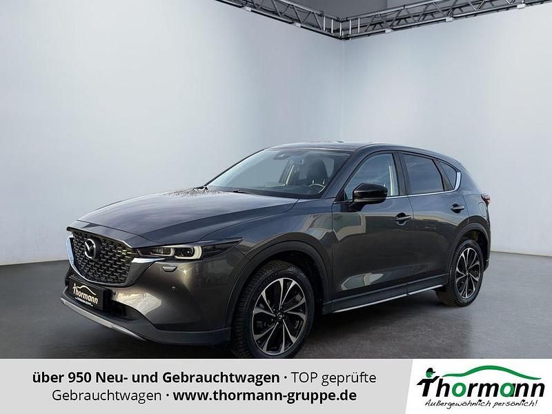 Machine gray Gebraucht 2022 Mazda CX-5 Newground SUV | 24.990 € (Guter Preis) - Bild 1/4