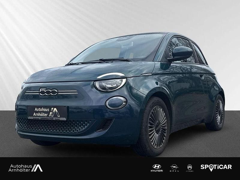 Grün Gebraucht 2022 Fiat 500e Icon Kleinwagen | 15.990 € (Superpreis) - Bild 1/4