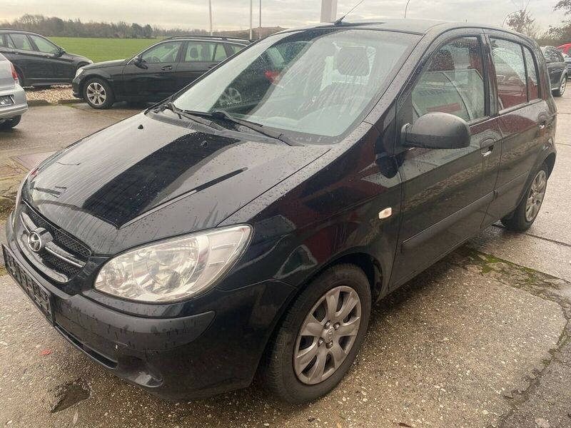 Gebraucht Hyundai Getz Basis 67 PS (49 kW) 2007 Schwarz Kleinwagen