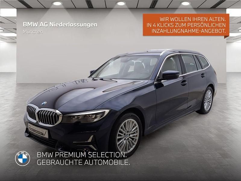 Blau Gebraucht 2021 BMW 330 Luxury Line Kombi | 36.210 € (Fairer Preis) - Bild 1/4