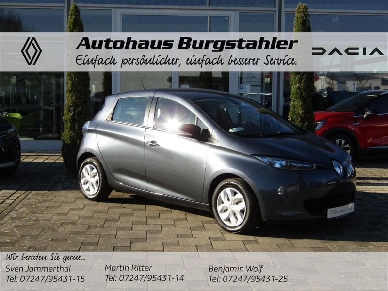 Grau Gebraucht 2018 Renault Zoe Life Kleinwagen | 8.490 € (Fairer Preis) - Bild 1/4