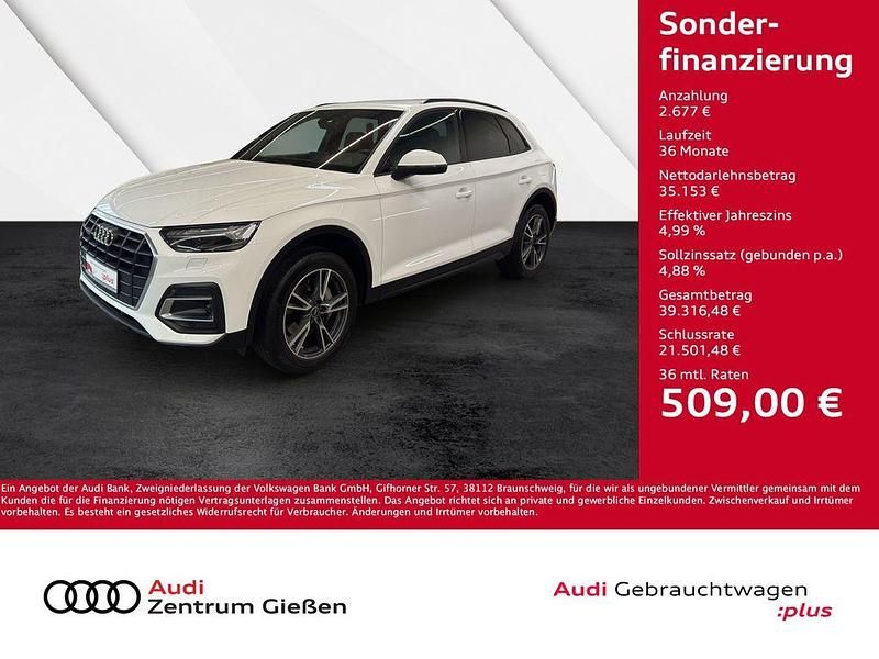 Ibisweiß Gebraucht 2021 Audi Q5 Ambiente SUV | 37.830 € (Guter Preis) - Bild 1/4