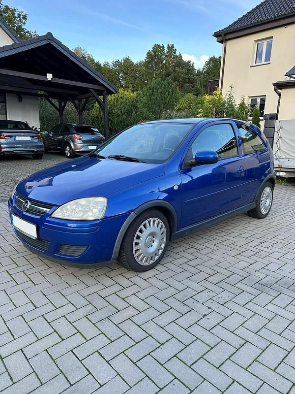 Blau Gebraucht 2005 Opel Corsa Kleinwagen | 1.100 € (Guter Preis) - Bild 1/4