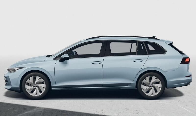 Neu VW Golf VIII Style 150 PS (110 kW) 2025 Crystal ice blue metallic Kombi