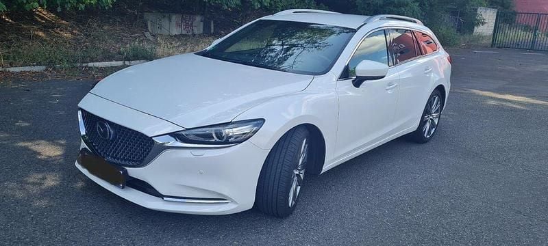 Weiß Gebraucht 2019 Mazda 6 Sports-Line Kombi | 19.900 € (Guter Preis) - Bild 1/4