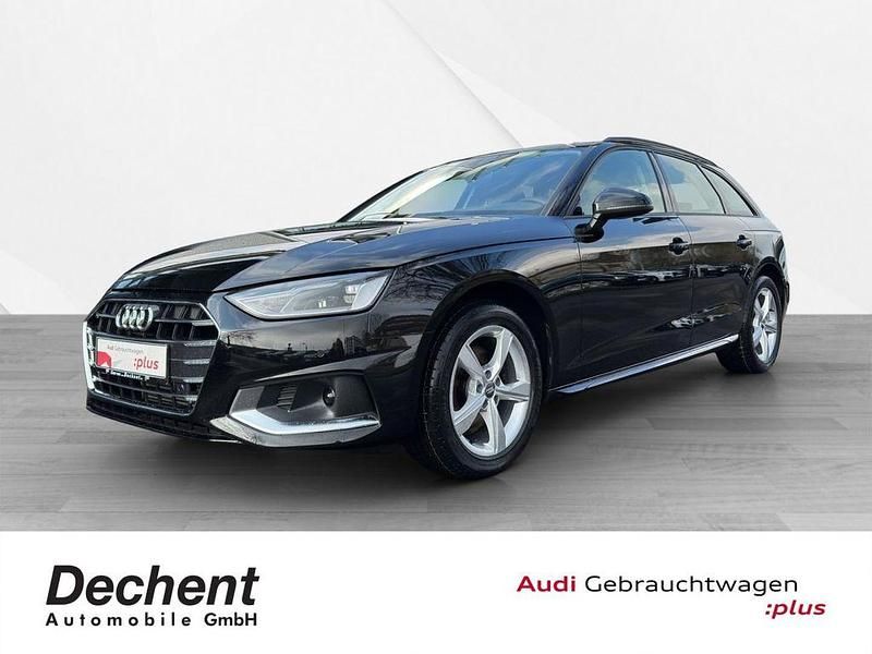 Mythosschwarz metallic Gebraucht 2023 Audi A4 Advanced Plus Kombi | 35.880 € (Teuer) - Bild 1/4