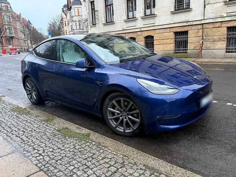 Gebraucht Tesla Model Y Long Range AWD 378 kW (514 PS) 2022 Blau SUV