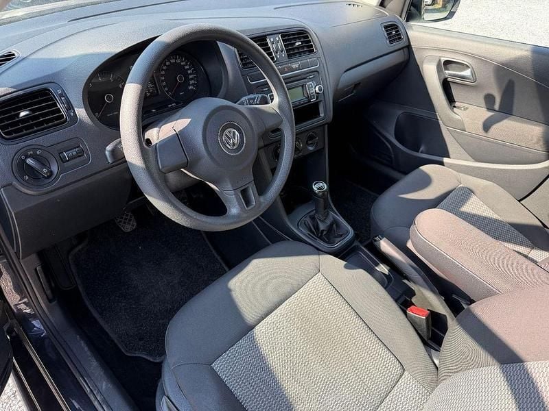 Gebraucht VW Polo Trendline 60 PS (44 kW) 2011 Schwarz Kleinwagen