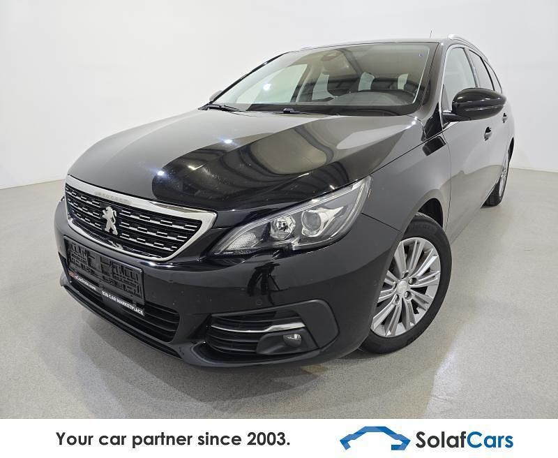 Schwarz Gebraucht 2020 Peugeot 308 Allure Kombi | 10.527 € (Guter Preis) - Bild 1/4