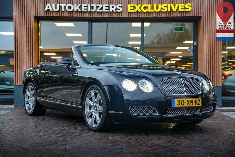Gebraucht Bentley Continental GT Convertible 560 PS (411 kW) 2007 Schwarz Cabrio