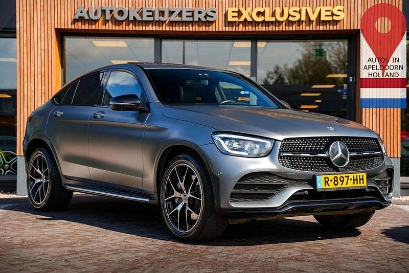 Grau Gebraucht 2021 Mercedes GLC220 Premium Plus Coupé | 36.759 € (Fairer Preis) - Bild 1/4