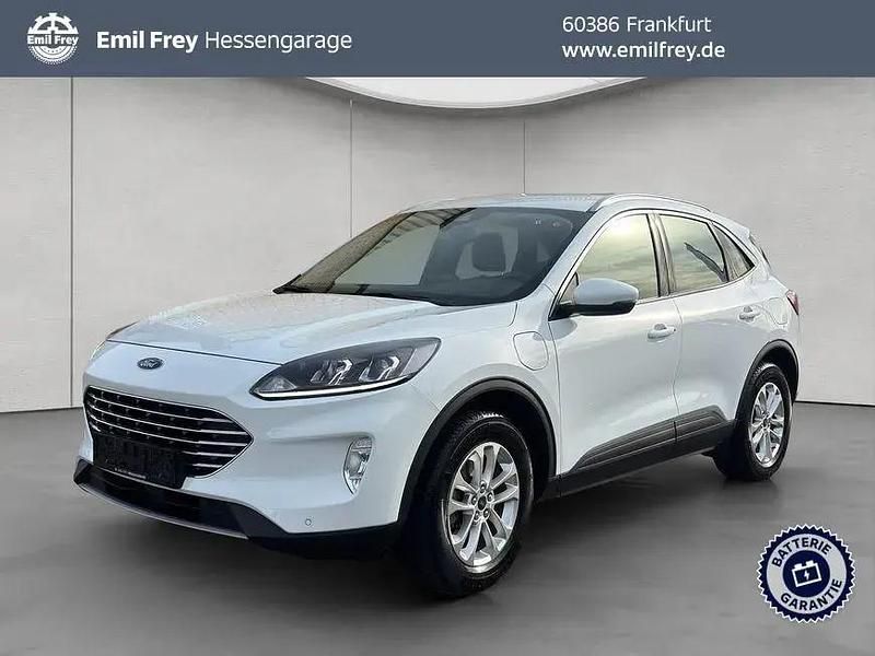 Frozen white Gebraucht 2022 Ford Kuga Titanium SUV | 24.750 € (Fairer Preis) - Bild 1/3