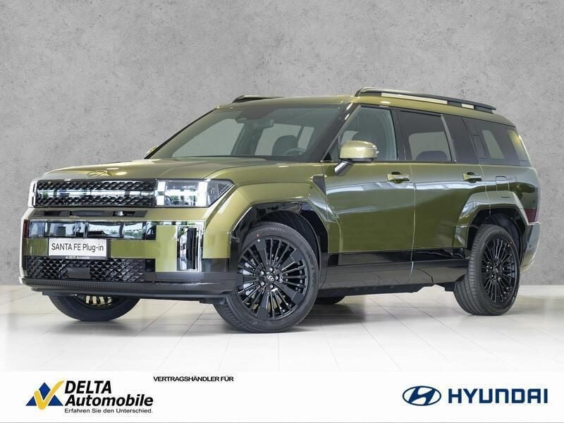Ocado green Neu 2025 Hyundai Santa Fe Blackline SUV | 55.190 € - Bild 1/4