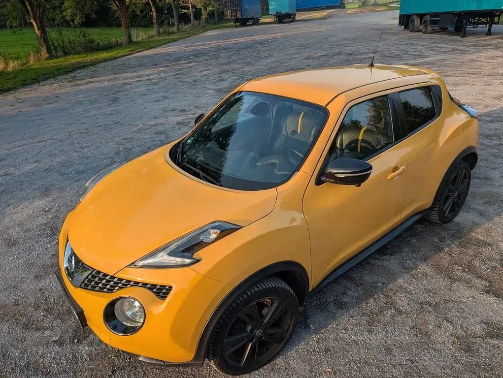 Gebraucht Nissan Juke Tekna 116 PS (85 kW) 2014 Gelb SUV