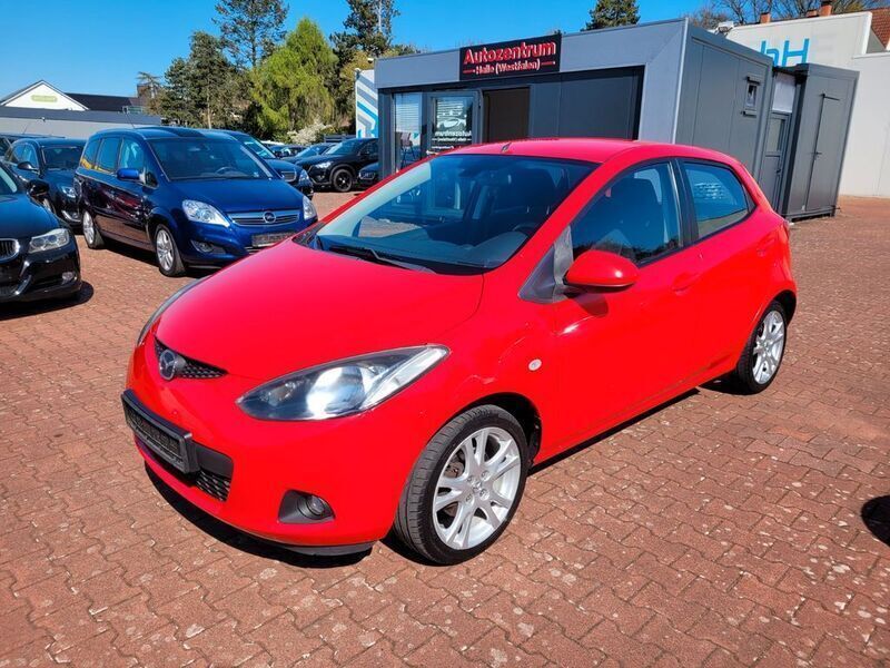 Gebraucht Mazda 2 86 PS (63 kW) 2008 Rot Kleinwagen