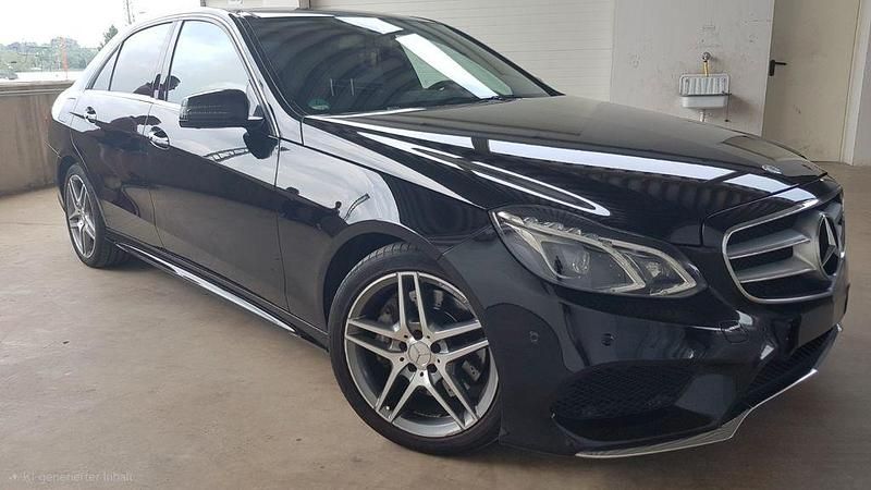 Gebraucht Mercedes E350 AMG line 258 PS (189 kW) 2014 Schwarz Limousine