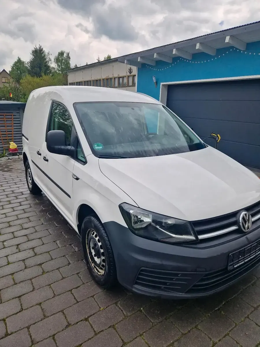 Gebraucht VW Caddy 110 PS (80 kW) 2018 Weiß Van / Kleinbus