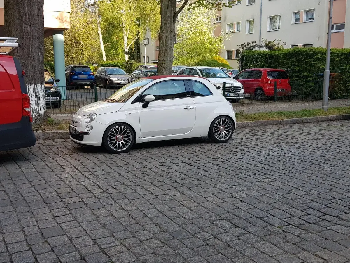 Gebraucht Fiat 500C 100 PS (73 kW) 2009 Weiß Cabrio