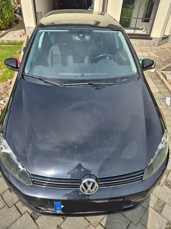 Gebraucht VW Golf VI Team 105 PS (77 kW) 2011 Schwarz Kleinwagen
