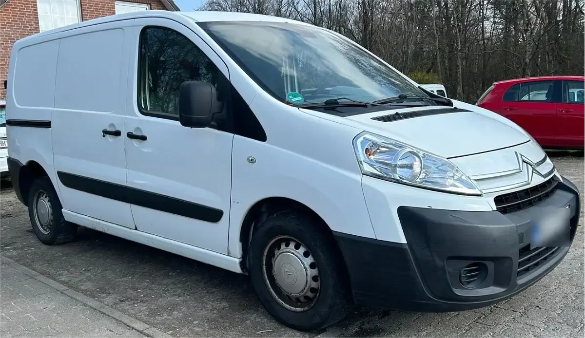 Gebraucht Citroën Jumpy 90 PS (66 kW) 2012 Weiß Van / Kleinbus
