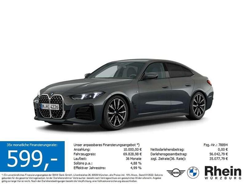 Bmw individual dravitgrau met Neu 2025 BMW 420 M Sport Coupé | 60.889 € (Fairer Preis) - Bild 1/4