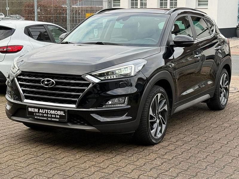 Phantom black / mic Gebraucht 2020 Hyundai Tucson Premium SUV | 20.750 € (Fairer Preis) - Bild 1/3