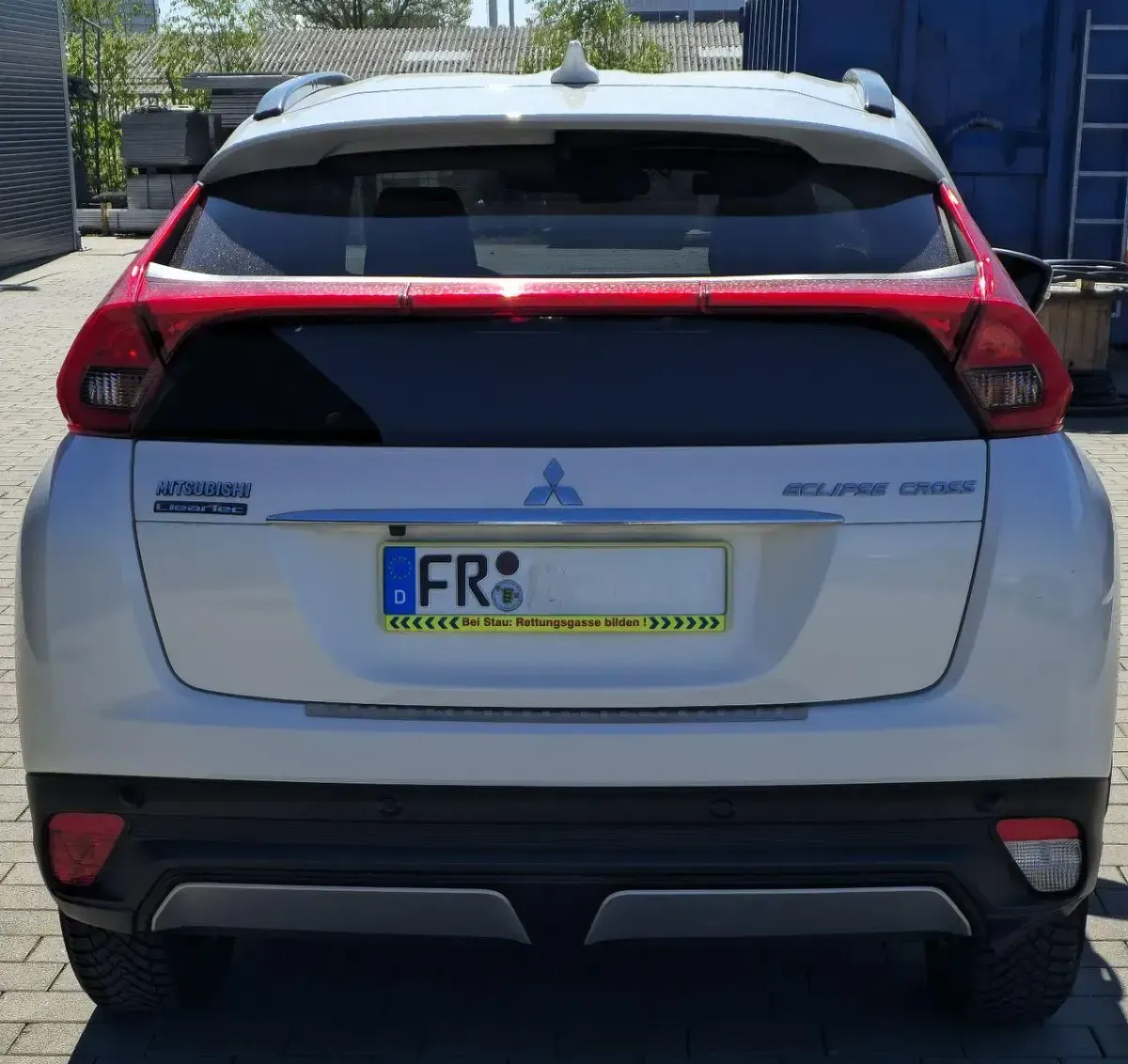 Gebraucht Mitsubishi Eclipse Cross Top 163 PS (119 kW) 2018 Weiß SUV