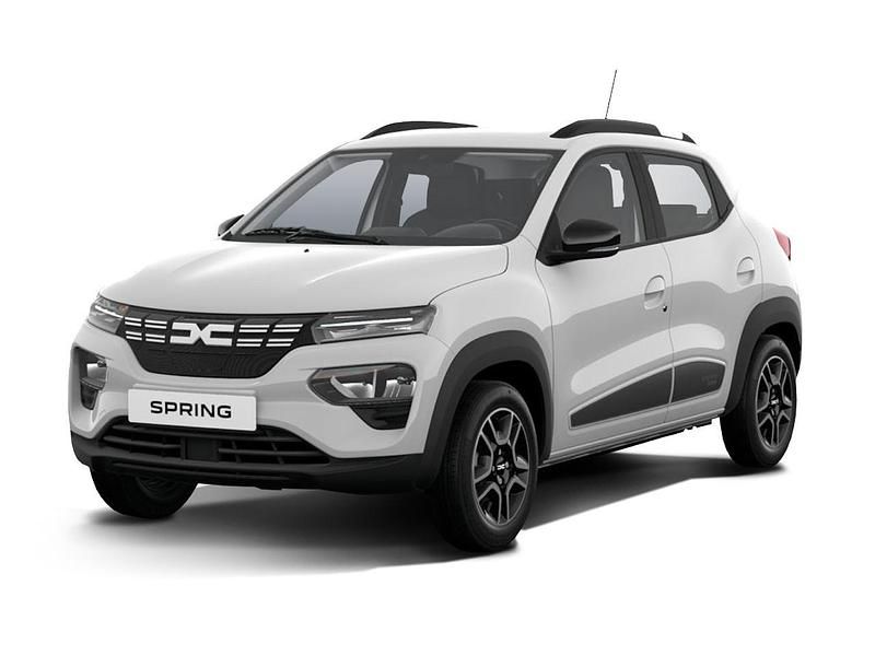 Weiß (kaolin weiss) Gebraucht 2023 Dacia Spring Kleinwagen | 14.999 € (Fairer Preis) - Bild 1/4