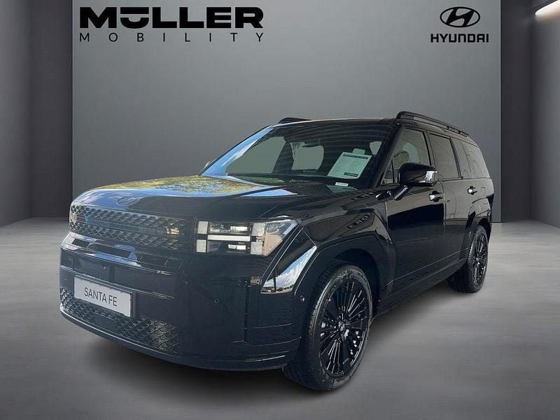 Abyss black / mic Neu 2025 Hyundai Santa Fe Blackline SUV | 54.444 € (Fairer Preis) - Bild 1/4
