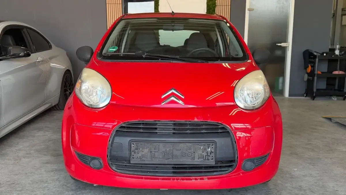 Gebraucht Citroën C1 68 PS (50 kW) 2009 Rot Kleinwagen