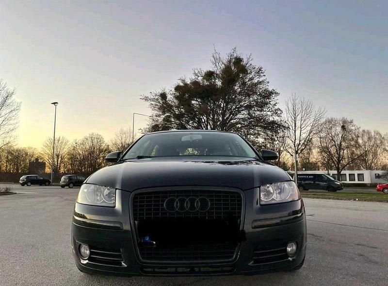 Schwarz Gebraucht 2008 Audi A3 Coupé | 2.999 € (Guter Preis) - Bild 1/4