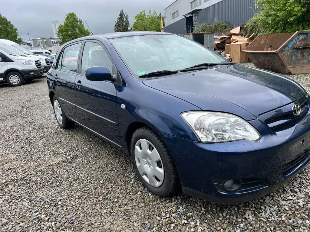 Gebraucht Toyota Corolla Sol 97 PS (71 kW) 2006 Blau Limousine