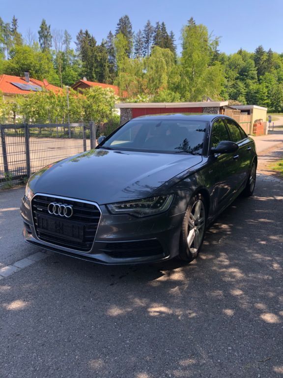 Grau Gebraucht 2014 Audi A6 Limousine | 11.900 € (Superpreis) - Bild 1/4