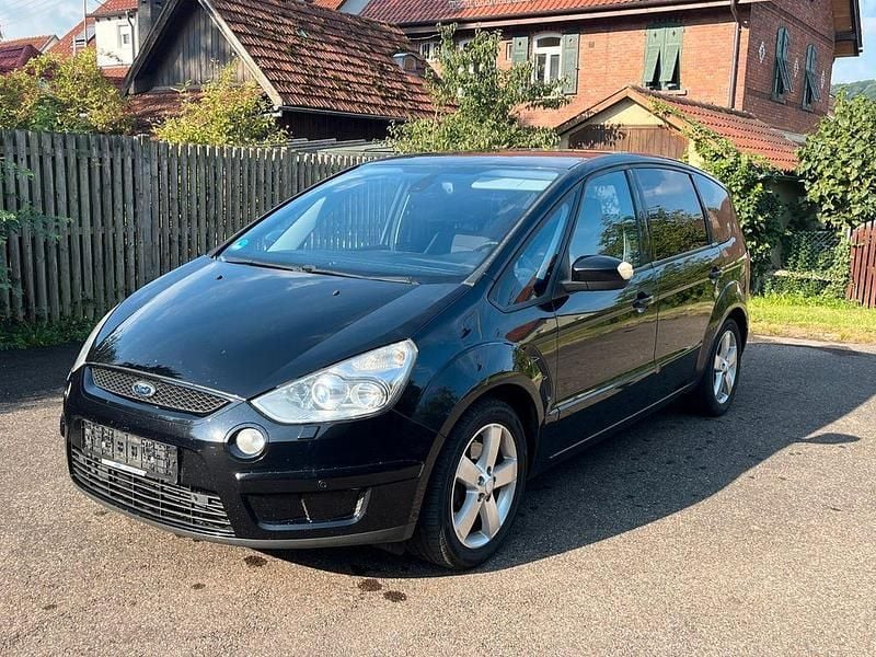 Schwarz Gebraucht 2007 Ford S-MAX Titanium Van / Kleinbus | 2.200 € (Guter Preis) - Bild 1/4