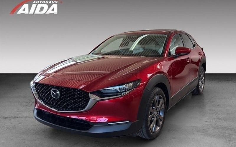 Soul red crystal m Gebraucht 2024 Mazda CX-30 Center-Line SUV | 35.950 € (Teuer) - Bild 1/4