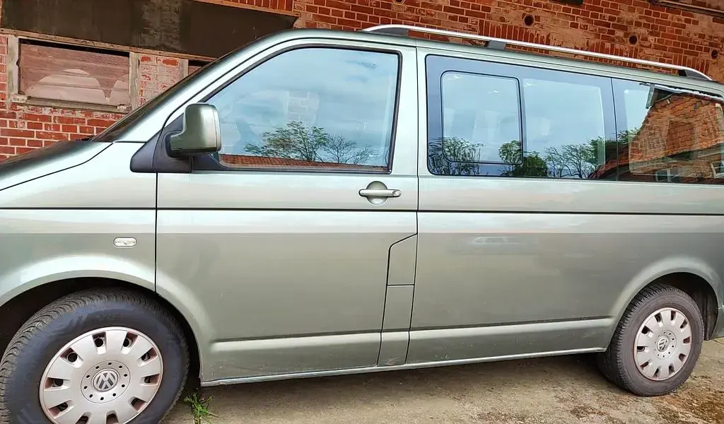 Gebraucht VW Multivan 131 PS (96 kW) 2003 Grün Van / Kleinbus